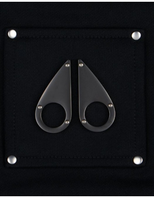 Pantaloni Moose Knuckles, HARTSFIELD CARGO JOGGER, Negru - M35MR777292