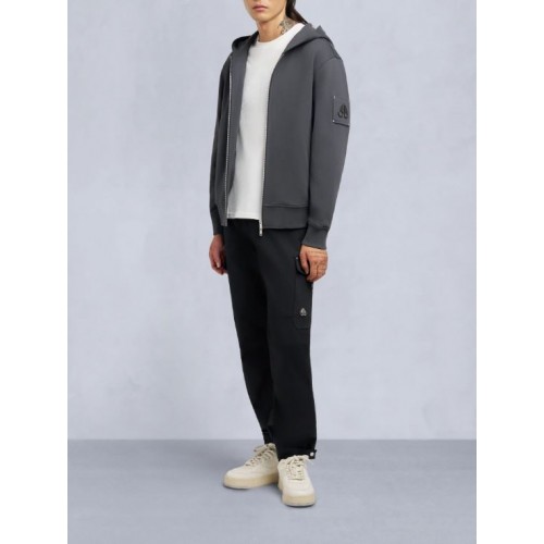 Hanorac Moose Knuckles, HARTSFIELD ZIP-UP, Grey