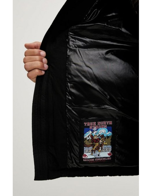 VESTA  Moose Knuckles, Everest down Jacket, All black - M35MV450292