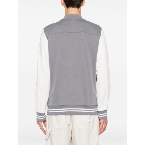 Jacheta ELEVENTY, zip-up bomber jacket, grey