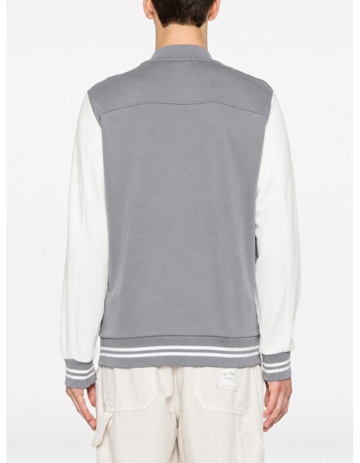 Jacheta ELEVENTY, zip-up bomber jacket, grey - M75FELM13TES0M2450800