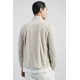 Jacheta ELEVENTY, Suede and Ribbed Cotton Knit Hybrid, Cream - M75GBTM21PEL0M0220202