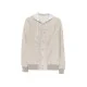 Jacheta ELEVENTY, hooded suede jacket, Cream - M75GBTM35PEL0M0330713