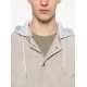 Jacheta ELEVENTY, hooded suede jacket, Cream - M75GBTM35PEL0M0330713