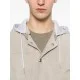 Jacheta ELEVENTY, hooded suede jacket, Cream - M75GBTM35PEL0M0330713