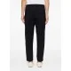 Pantaloni ELEVENTY, pinstripe wool jogger trousers with pleats, Negru - M75PANG03TES0L09511