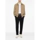 Pantaloni ELEVENTY, pinstripe wool jogger trousers with pleats, Negru - M75PANG03TES0L09511