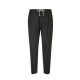 Pantaloni ELEVENTY, pinstripe wool jogger trousers with pleats, Negru - M75PANG03TES0L09511