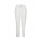 Pantaloni ELEVENTY, garment-dyed cotton linen pleated joggers, Alb