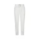 Pantaloni ELEVENTY, garment-dyed cotton linen pleated joggers, Alb - M75PANG03TET0K00701N