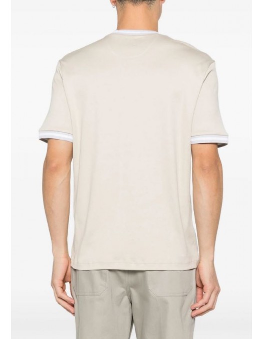 Tricou ELEVENTY, cotton jersey t-shirt, Beige - M75TSHM13TES0M291021301