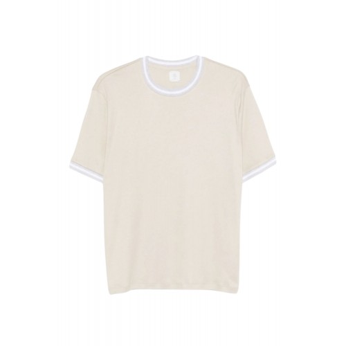 Tricou ELEVENTY, cotton jersey t-shirt, Beige 
