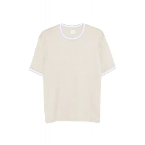 Tricou ELEVENTY, cotton jersey t-shirt, Beige 
