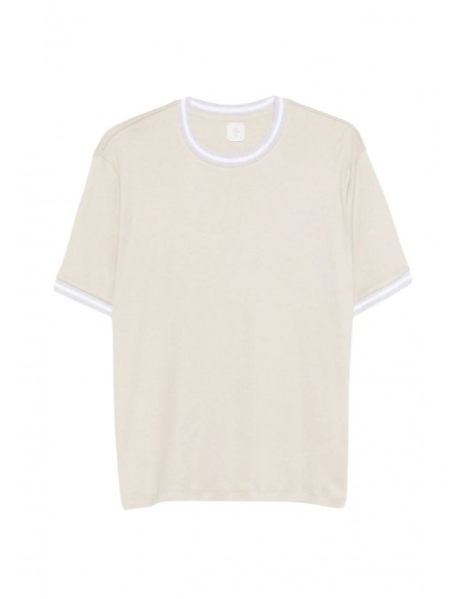 Tricou ELEVENTY, cotton jersey t-shirt, Beige - M75TSHM13TES0M291021301