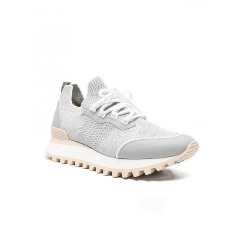 Sneakers ELEVENTY, Grey and beige  Knit sneakers