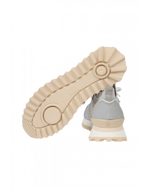 Sneakers ELEVENTY, Grey and beige  Knit sneakers - M77SCNM03SCA0M0451306