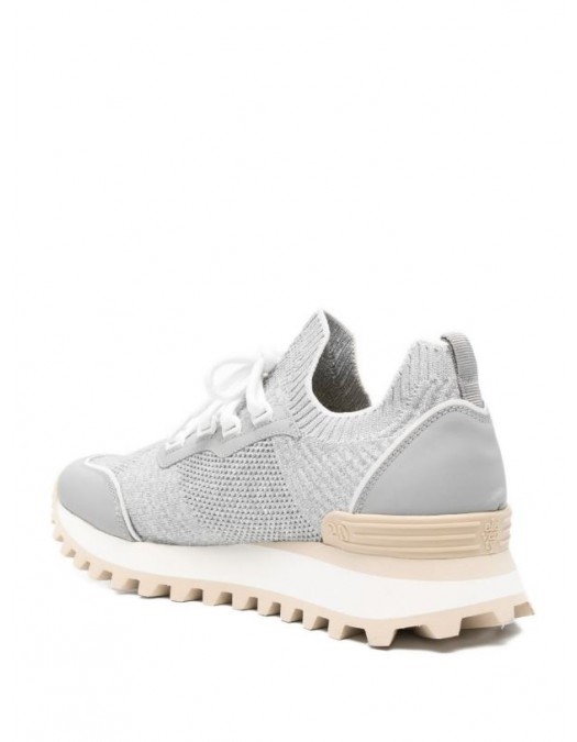 Sneakers ELEVENTY, Grey and beige  Knit sneakers - M77SCNM03SCA0M0451306