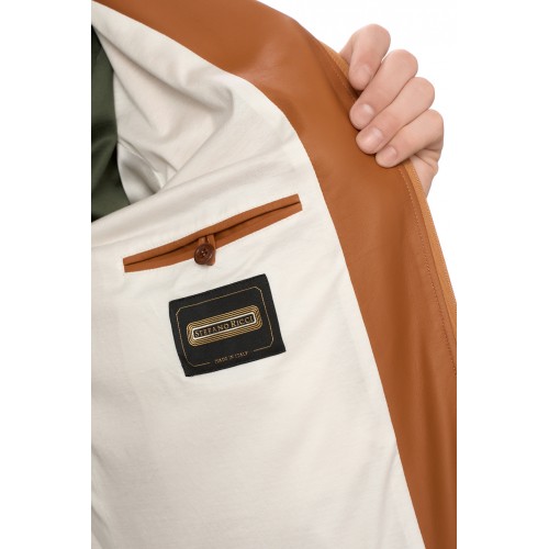 Jacheta STEFANO RICCI, Jacket made of genuine suede