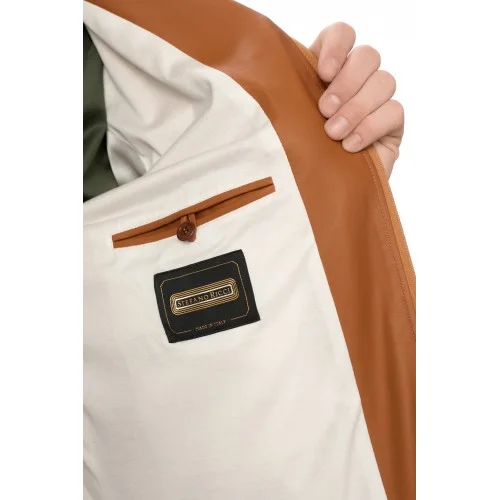 Jacheta STEFANO RICCI, Jacket made of genuine suede