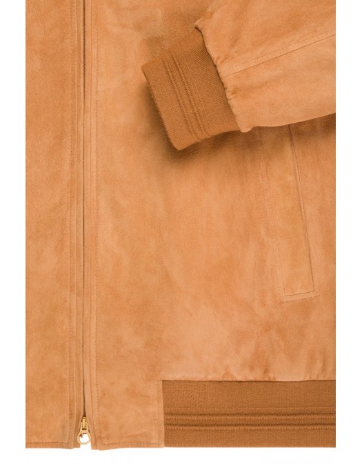 Jacheta STEFANO RICCI, Jacket made of genuine suede - M7J5100290SUEJI3M059