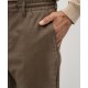 PANTALONI STEFANO RICCI , Logo Insert, Wool, Beige - M8T43B0010T9881M044