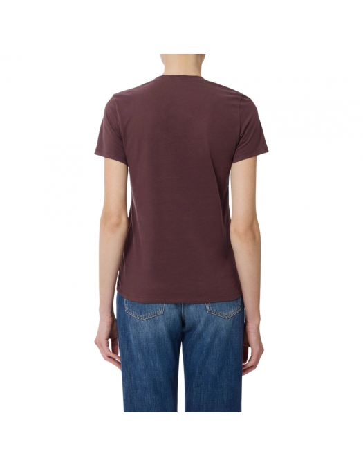 TRICOU ELISABETTA FRANCHI, Logo Insert, Slim, Merlot Red - MA00756E2270 TRICOU ELISABETTA FRANCHI, Logo Insert, Slim, Merlot Red - MA00756E2270