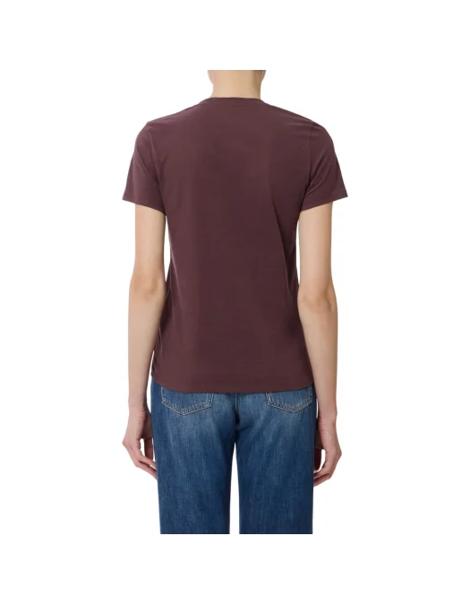 TRICOU ELISABETTA FRANCHI, Logo Insert, Slim, Merlot Red - MA00756E2270 TRICOU ELISABETTA FRANCHI, Logo Insert, Slim, Merlot Red - MA00756E2270