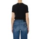 TRICOU ELISABETTA FRANCHI, accesorizat, Negru - MA00956E2110 TRICOU ELISABETTA FRANCHI, accesorizat, Negru - MA00956E2110
