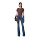 TRICOU ELISABETTA FRANCHI, accesorizat, Merlot - MA00956E2EA4 TRICOU ELISABETTA FRANCHI, accesorizat, Merlot - MA00956E2EA4