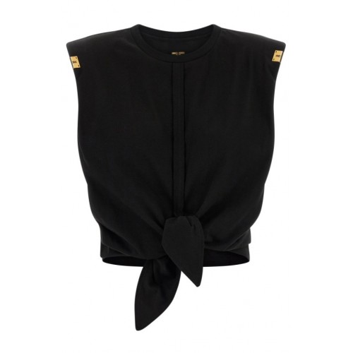 Top ELISABETTA FRANCHI, Knot T-shirt