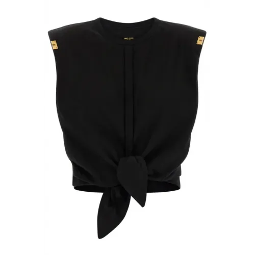 Top ELISABETTA FRANCHI, Knot T-shirt