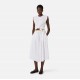 Top ELISABETTA FRANCHI, Knot T-shirt, Alb - MA01161E2270