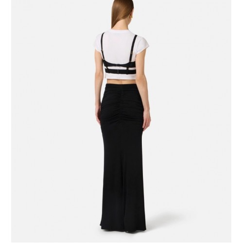 Tricou ELISABETTA FRANCHI, Jersey T-shirt with bra