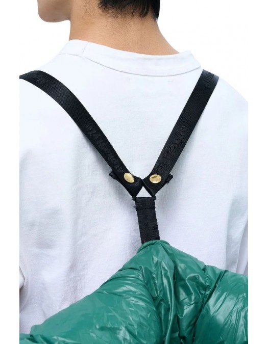 Geaca ALPHASTYLE, Kudu Double Hood Down Jacket, Rosu - MAFP3035BUR