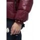 Geaca ALPHASTYLE, Kudu Double Hood Down Jacket, Rosu - MAFP3035BUR