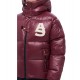 Geaca ALPHASTYLE, Kudu Double Hood Down Jacket, Rosu - MAFP3035BUR