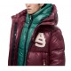 Geaca ALPHASTYLE, Kudu Double Hood Down Jacket, Rosu - MAFP3035BUR