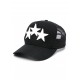 SAPCA AMIRI, Trucker Design, White Stars, Black - MAH002BLACKWHITE SAPCA AMIRI, Trucker Design, White Stars, Black - MAH002BLACKWHITE