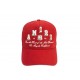 Sapca AMIRI, Varsity Trucker Hat, Red - MAH018610UNI