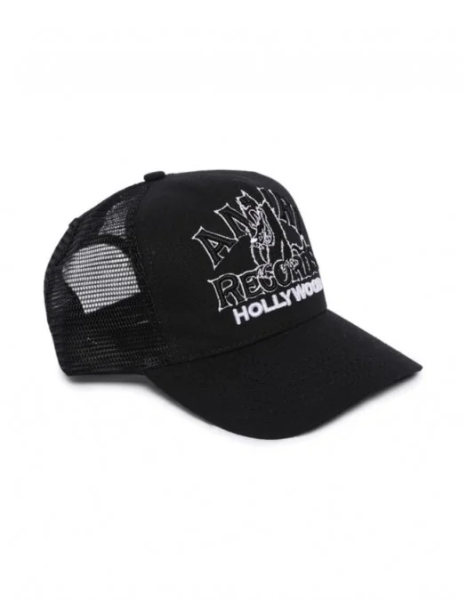 Sapca AMIRI, Records Hollywood, Black - MAH019001UNI Sapca AMIRI, Records Hollywood, Black - MAH019001UNI