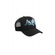 SAPCA AMIRI, Trucker Design, Blue Dragon Print, Black - MAH034BLACKUNI SAPCA AMIRI, Trucker Design, Blue Dragon Print, Black - MAH034BLACKUNI
