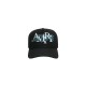SAPCA AMIRI, Trucker Design, Blue Dragon Print, Black - MAH034BLACKUNI