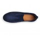Loafers SANTONI, Men's blu suede slip-on sneaker - MBCD21995BARTFEHU59