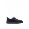 Loafers SANTONI, suede loafers, Dark Blue