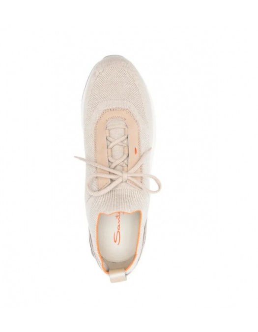 Sneakers SANTONI, Stretch Knit, Beige - MBIO21601BGRCHODG23