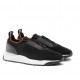 Sneakers SANTONI,  black stretch knit sneaker - MBIO21601BINNHODN01