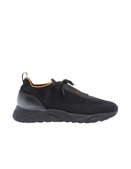 Sneakers SANTONI, Calfskin Black - MBIO21601NERNHODN01