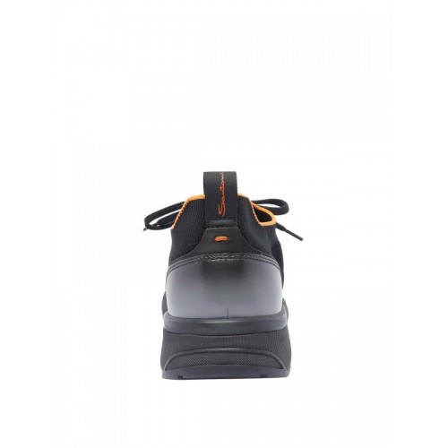 Sneakers SANTONI, Calfskin Black