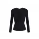 BLUZA ELISABETTA FRANCHI, Drape Design, Black - MD01252E2110 BLUZA ELISABETTA FRANCHI, Drape Design, Black - MD01252E2110