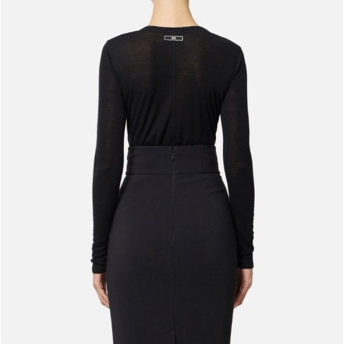 Bluza ELISABETTA FRANCHI, Jersey top with buttons